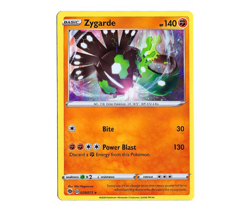 Pokemon: Zygarde 028/073 (Holo) - Champion's Path | Romulus Games