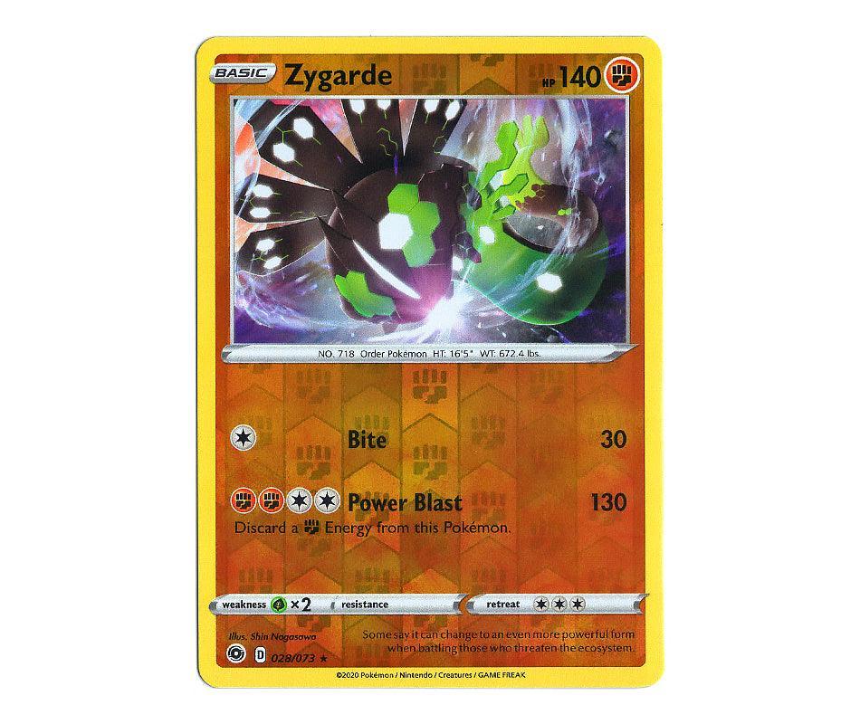 Pokemon: Zygarde 028/073 (Reverse Holo) - Champion's Path | Romulus Games